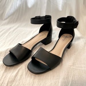 Clarks Block Heel Sandals